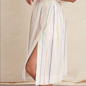Alex Mill Midi Skirt in Sugar Stripe!